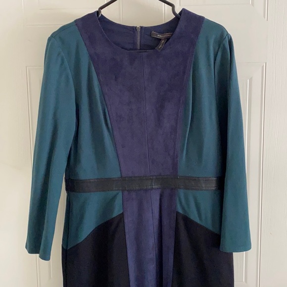 BCBG Max Azria - NWT - Colour Block Dress - Size L - Picture 1 of 7